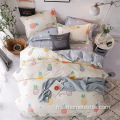 housse de couette avec toutes sortes de motifs